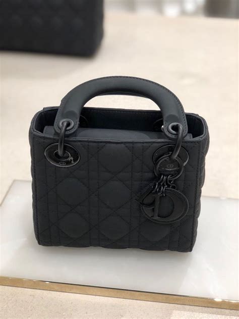 mini lady dior matte black price|lady dior designer bag.